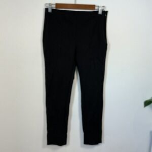Quince Black Slim Leggings Pull On Stretch‎ Career Casual Pants Medium
